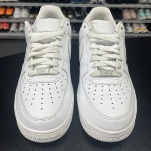 Basketball shoes casual pure white, men's size 8